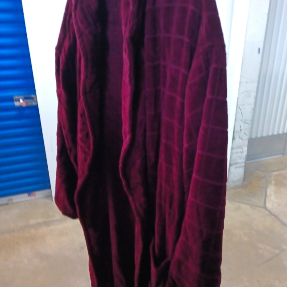 Plush Burgundy Robe By Merona Size L/XL